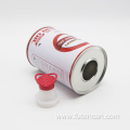 1L Round Motor Oil Tin Can